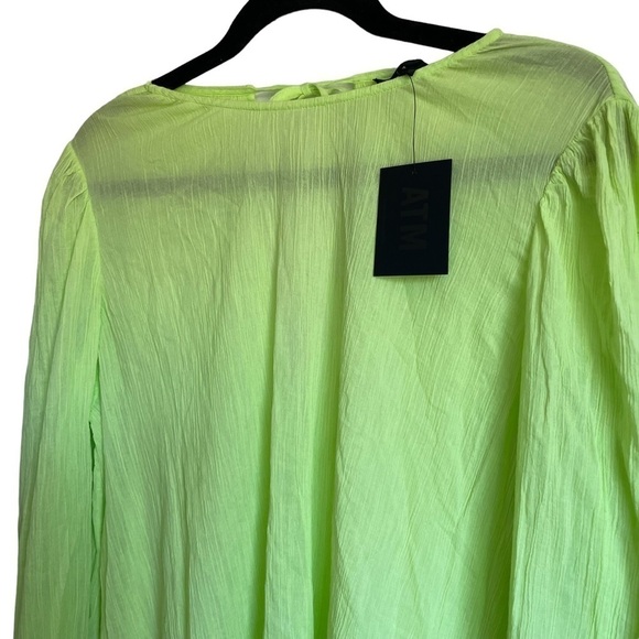 ATM Anthony Thomas Melillo Keylime Coverup Size Small New with Tag - Picture 2 of 8
